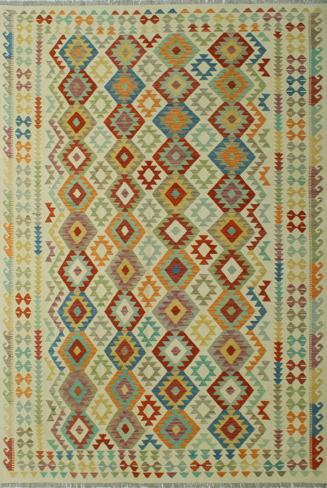 Sangat Kilim Laziza Ivory Rug