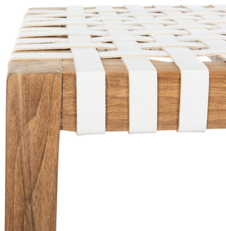 Safavieh Capri Counter Stool, Natural/White