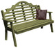 Cedar Marlboro Bench, Linden Leaf Stain, 6 Foot