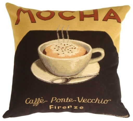 Pillow Decor - Marco Fabiano Collection Mocha Coffee Pillow
