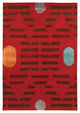 Lost Link Contemporary Area Rug, 7'9"x10'6" Rectangle
