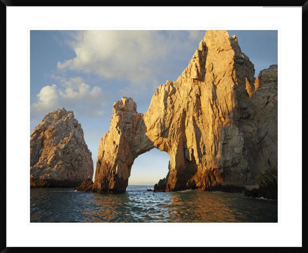 "El Arco and sea stacks, Cabo San Lucas, Mexico"  by Tim Fitzharris, 40x32"