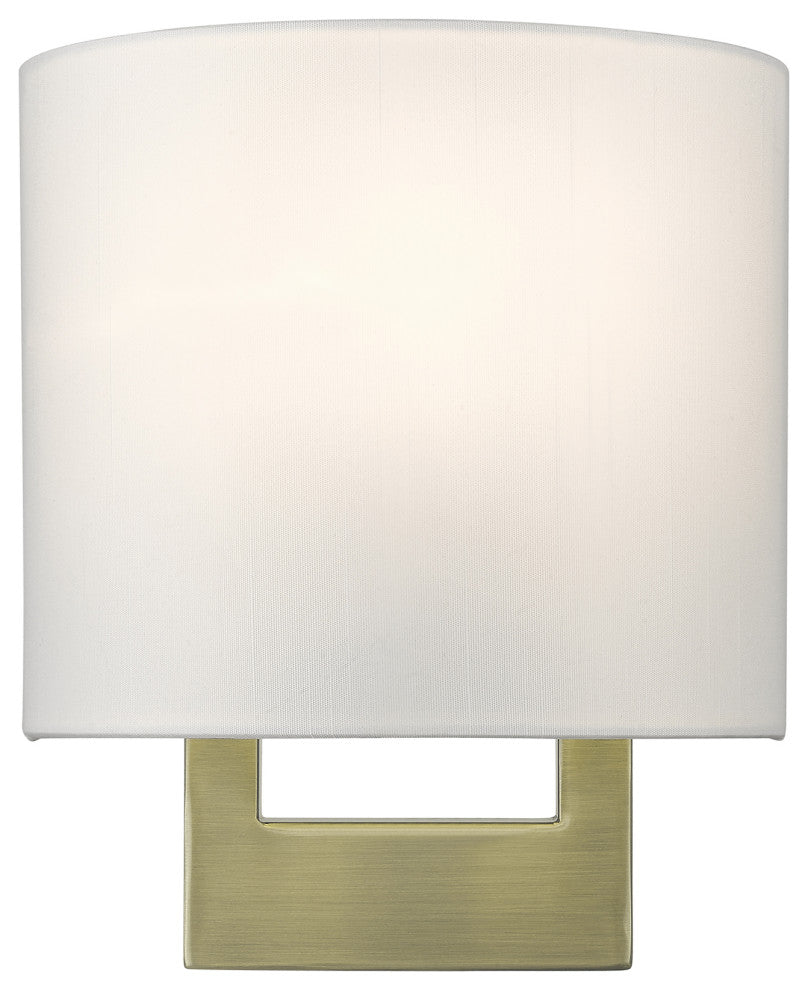 ADA Wall Sconces 1-Light Antique Brass Petite ADA Sconce