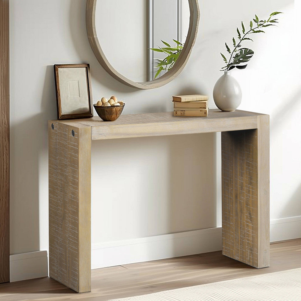 INK+IVY Monterey Classic Console Table, Natural, 54"