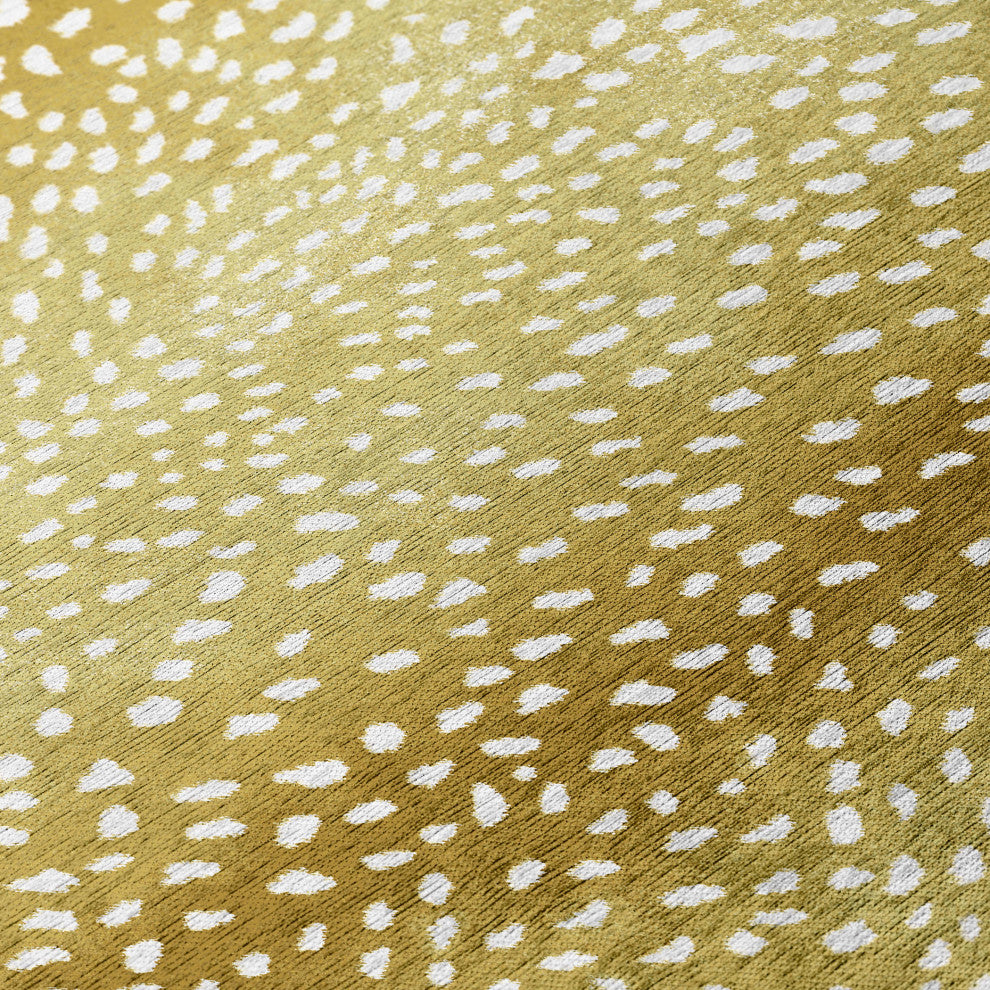 Indoor/Outdoor Mali ML3 Gold Machine Washable 9' x 12' Rug