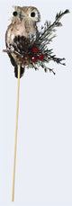 Owl On Branch, 3"