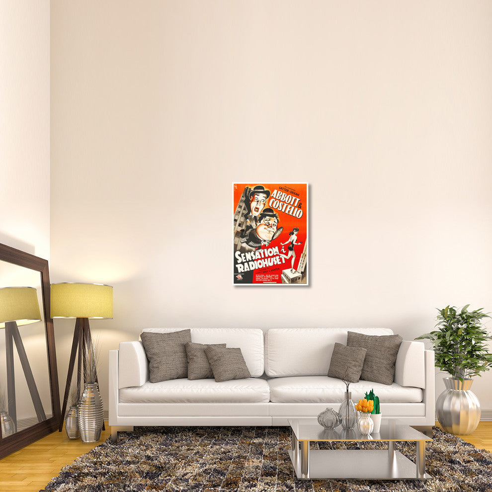 Abbott and Costello, Swedish, Who Done It, 27x36