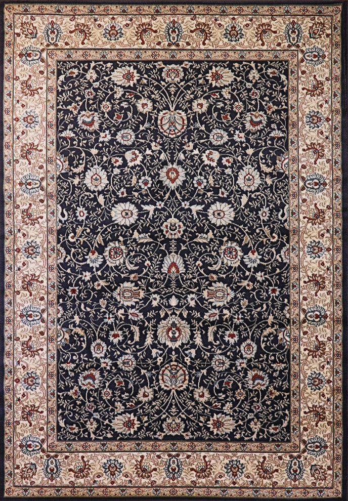 Melody Anthracite Rug, 5'3"x7'7"