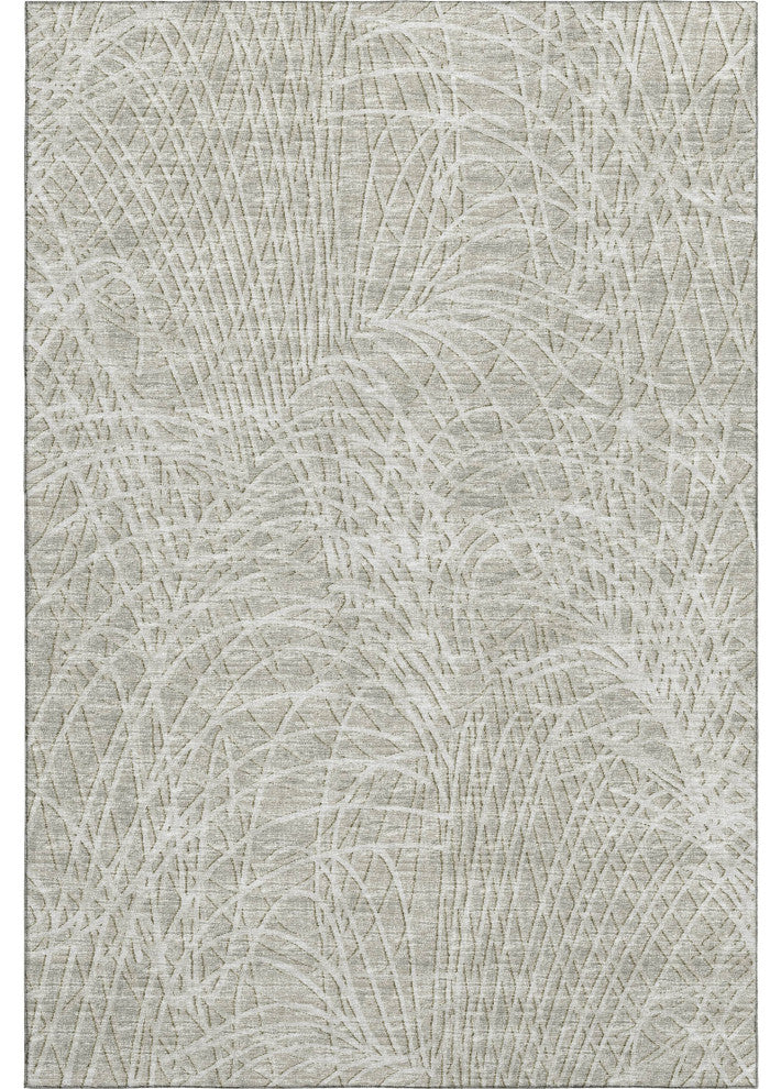 Premium Machine Washable Mayfield AMF35 Beige 9' x 12' Rug