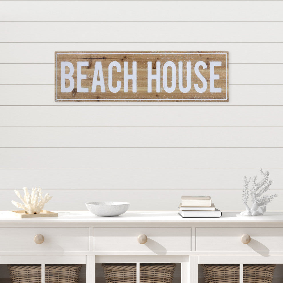 Beach House Wall Plaque