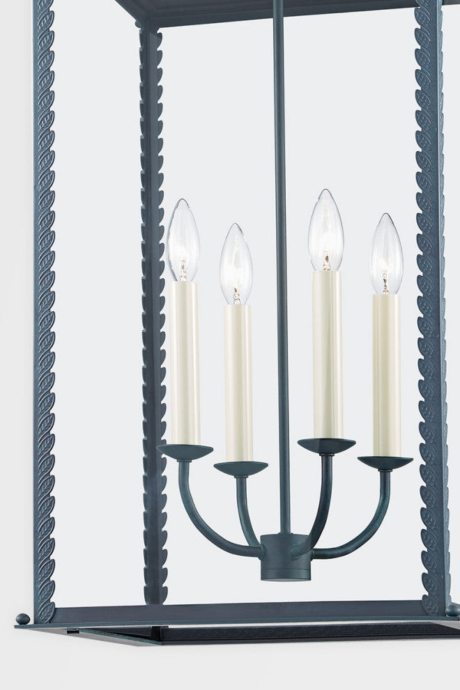 Troy Lighting F6715 Zuma 4 Light 15"W Outdoor Taper Candle Multi - French Iron