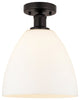 Innovations 616-1F-OB-GBD-91 1 Light Semi-Flush Mount, Oil Rubbed Bronze