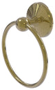 Monte Carlo Towel Ring, Unlacquered Brass