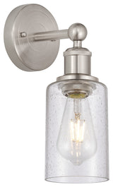 Innovations Clymer 1 3.875" Sconce Brushed Satin Nickel