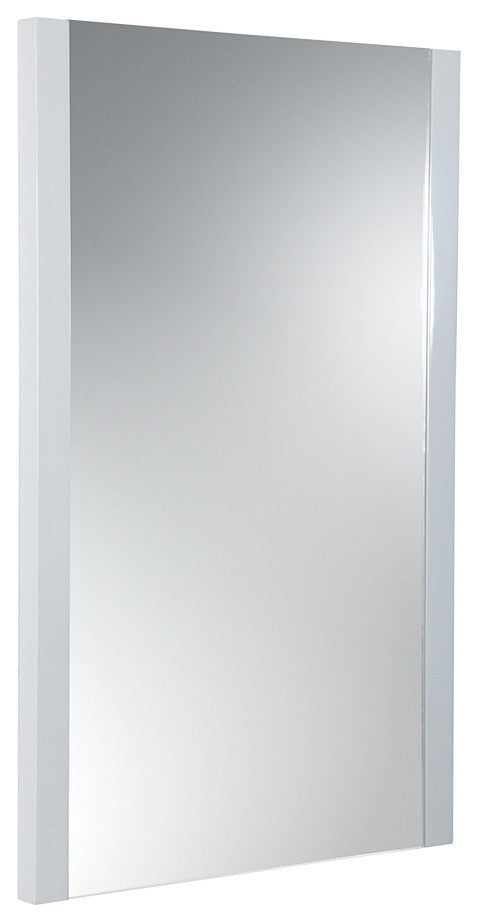 Torino Mirror, White, 21"