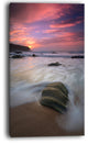 "Beautiful Guincho Beach in Portugal" Contemporary Seascape Art Canvas, 16"x32"