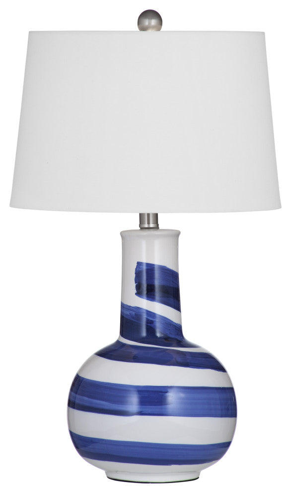 Sandals Table Lamp - Blue/White/Cream