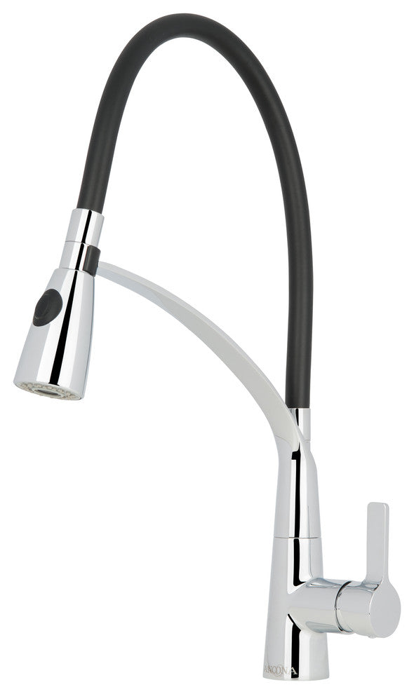 Palermo Pull-Down Kitchen Faucet, Polished Chrome