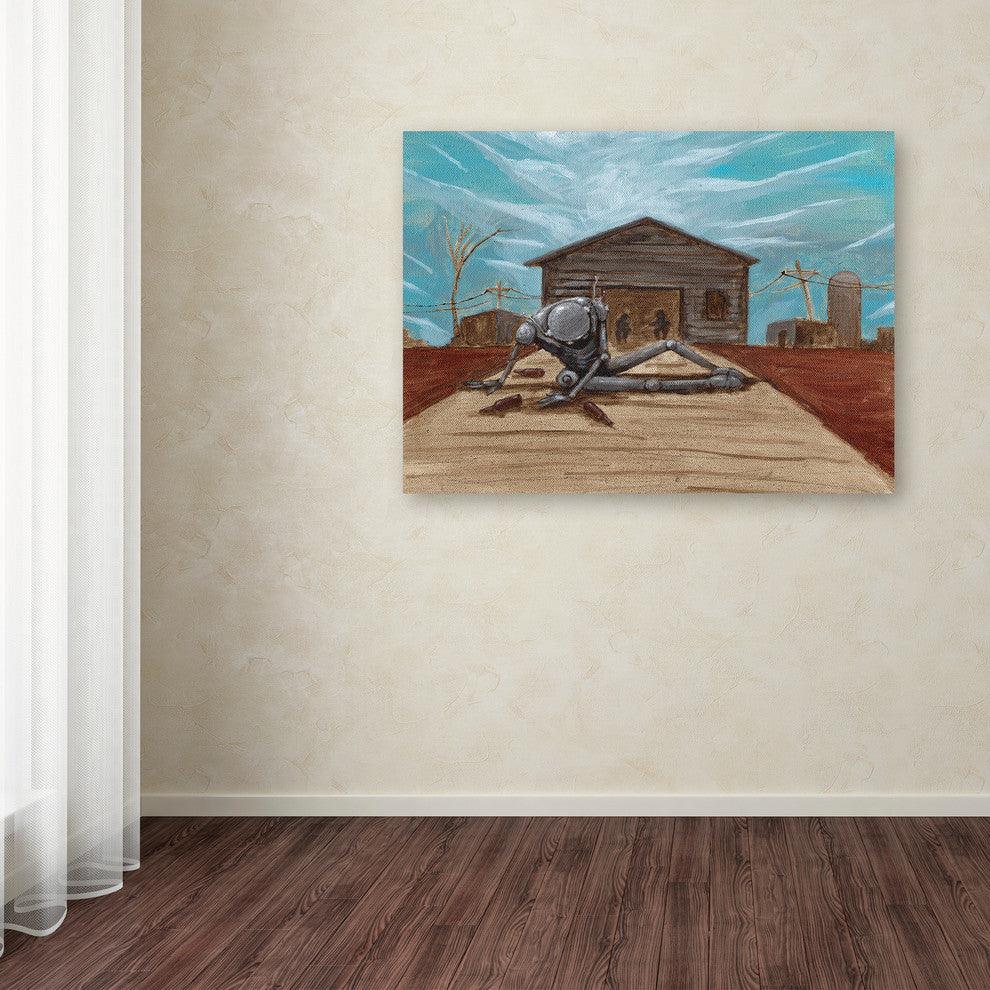'Illinois' Canvas Art, 47x35