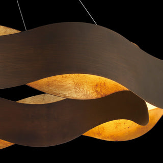 1-Light Contemporary Chandelier by Eurofase