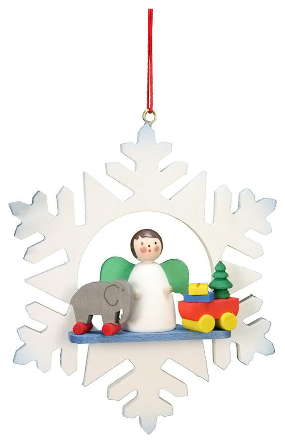 Christian Ulbricht Ornament- Angel In Snowflake