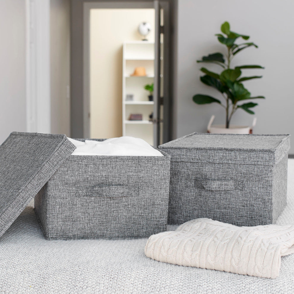 Large Fabric Storage Bins 2 Pack