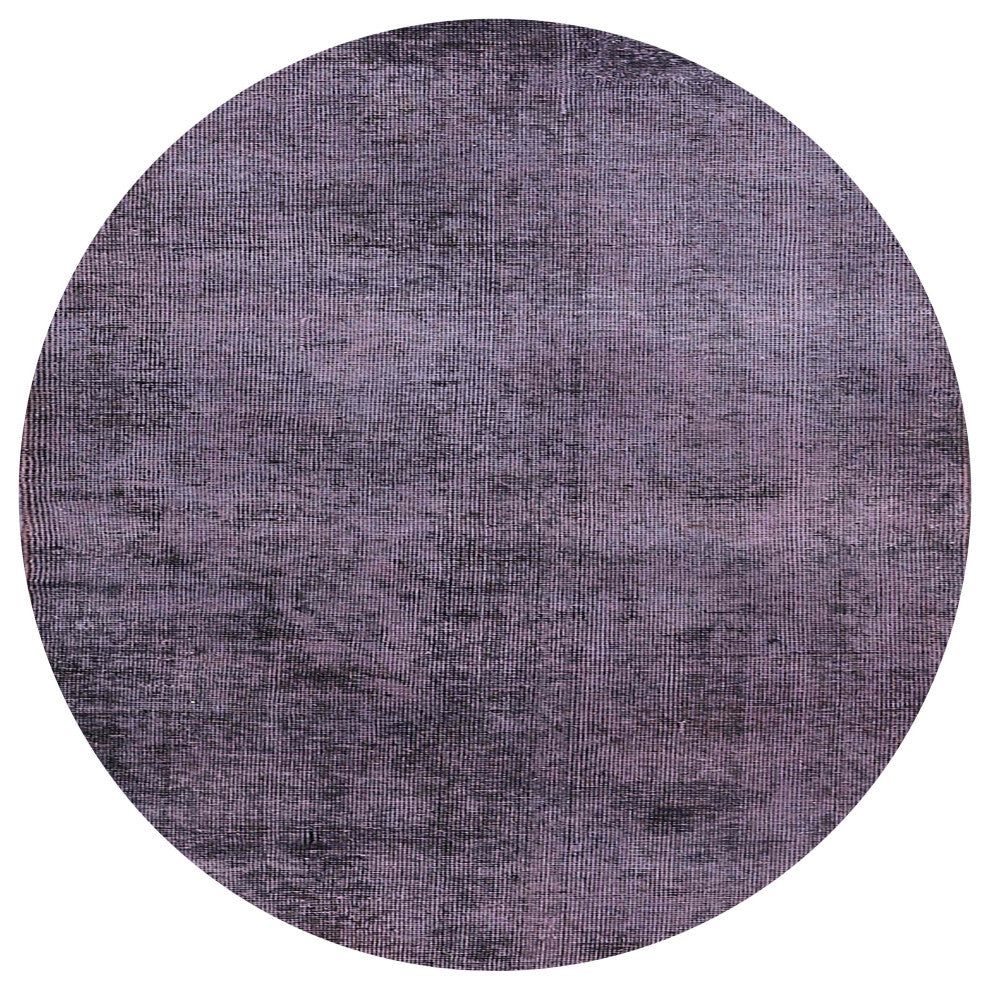Ahgly Company Indoor Round Mid-Century Modern Area Rugs, 4' Round