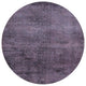Ahgly Company Indoor Round Mid-Century Modern Area Rugs, 4' Round