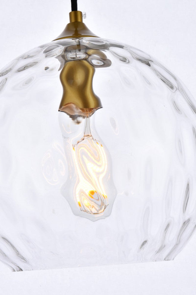 Constance 10" Light Brass Pendant