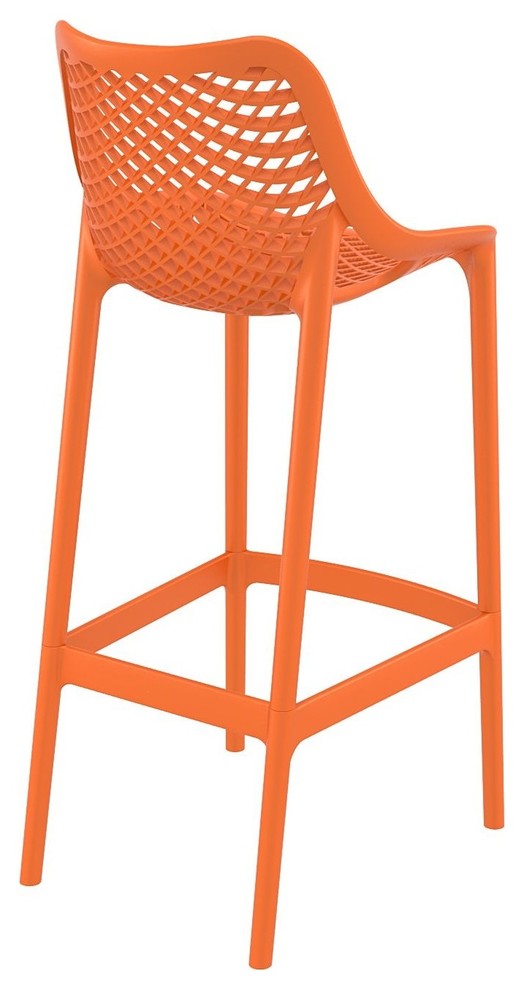 Compamia Air Bar Stools, Set of 2, Orange