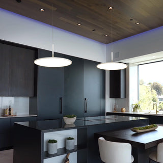 Salm Adjustable LED Chandelier, White