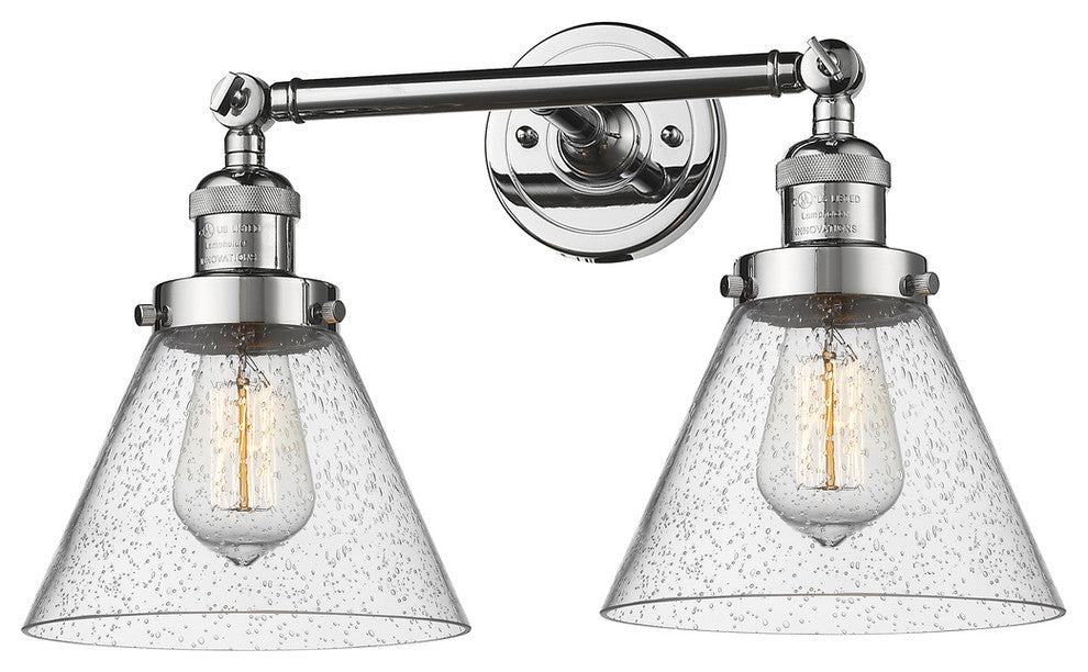 Innovations Lighting 208-Pc-G44-Led 2 Light Dimmable Led Bathroom Fixture