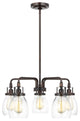 Sea Gull Belton 5-LT Chandelier 3114505EN7-710 - Bronze