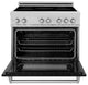 ZLINE 36 Induction Range, Stainless Steel With a Black Matte Door RAIND-BLM-36
