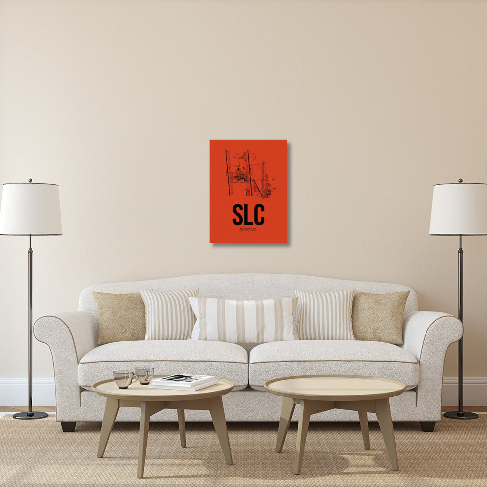 "Salt Lake City Airport Orange" Fine Art Print