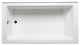 Malibu Driftwood RH Rectangle Soaking Bathtub 72x34x22 Biscuit