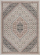 5" x 7" Gray and Blush Traditional Area Rug