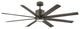 Hinkley Vantage 66" Integrated LED Ceiling Fan, Metallic Matte Bronze