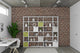 Modern Modular Large Display Shelves, Matte White