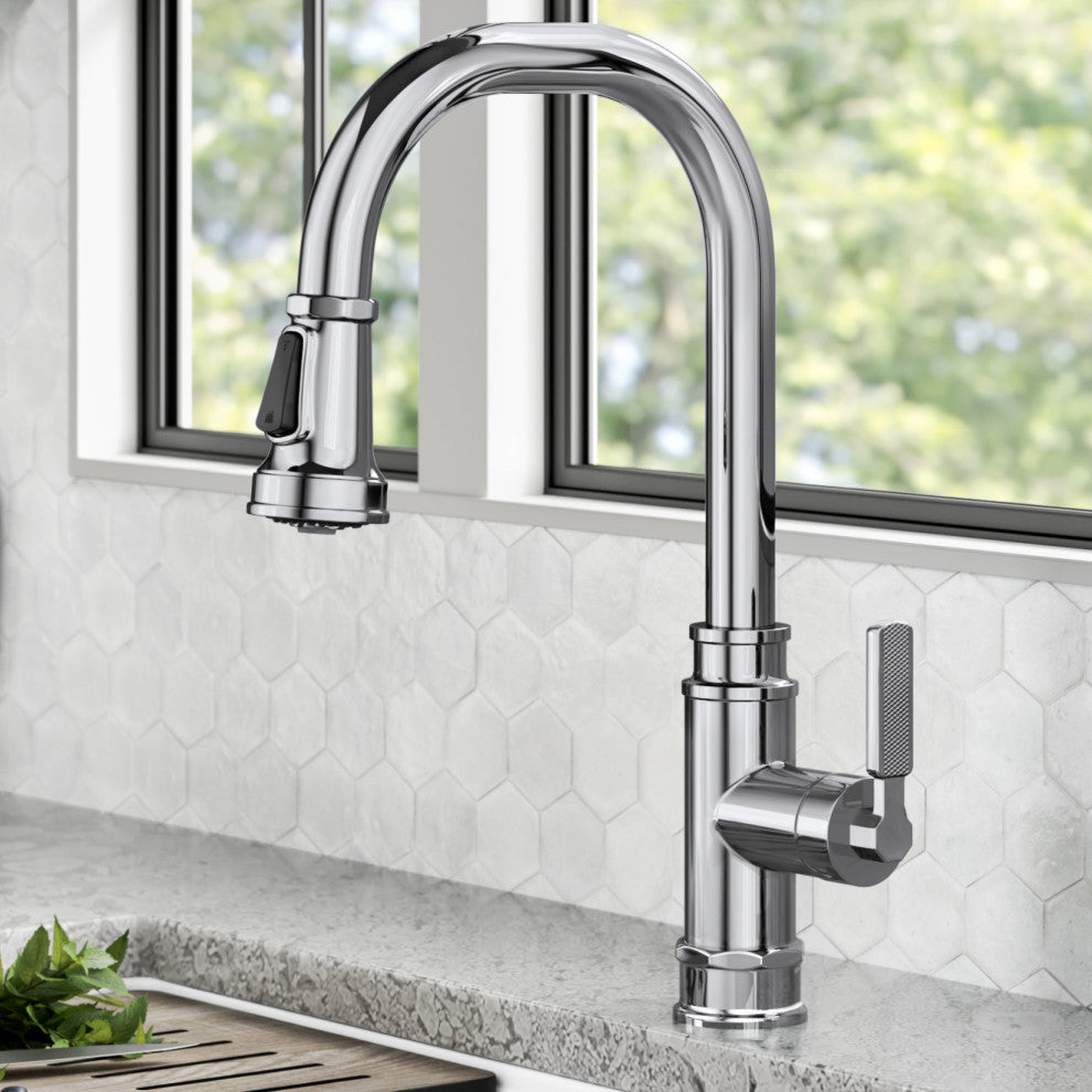 Sellette Pull-Down Kitchen Faucet, Chrome, Model Kpf-4101ch