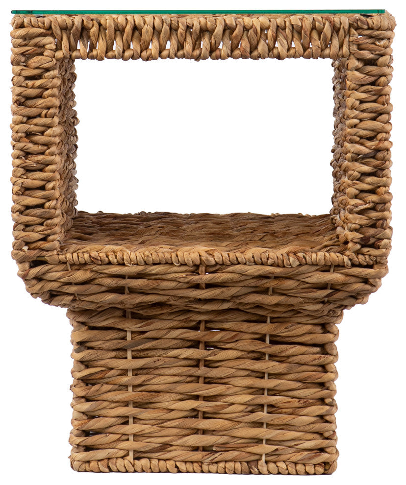 Bermingham Water Hyacinth Accent Table