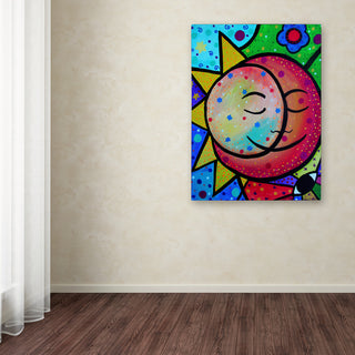 Prisarts 'Sun And Moon Lovers' Canvas Art, 14" x 19"