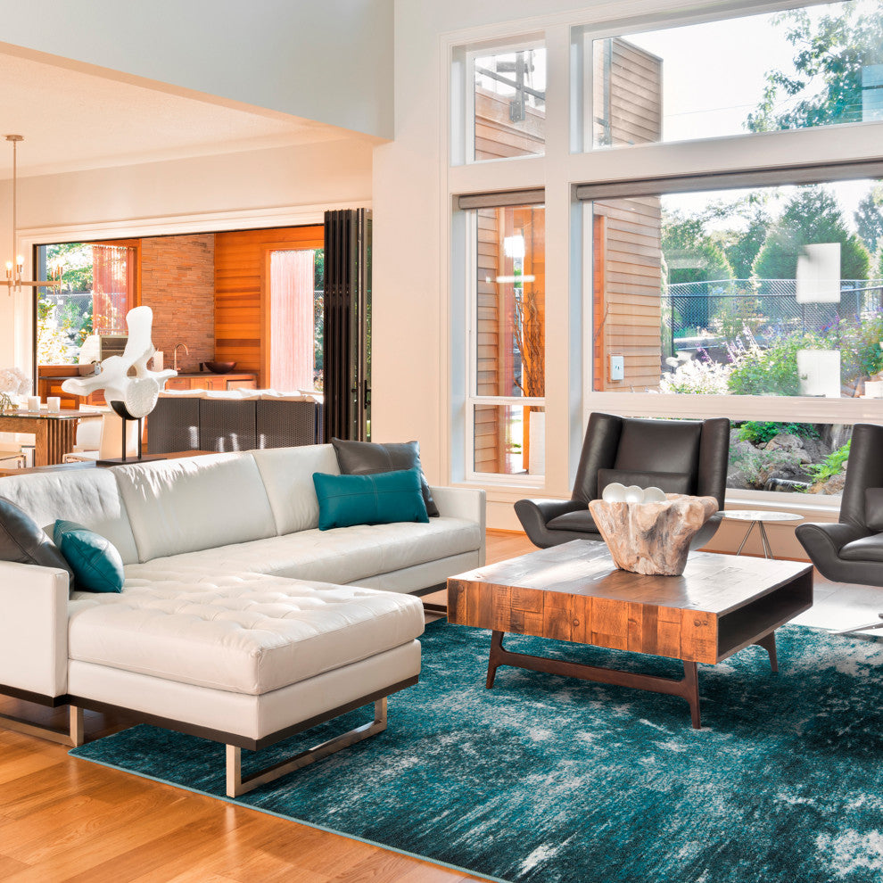 On The Edge Riviera Rug, 3'10" X 5'4"