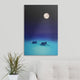 "Southern Stingrays Grand Caymans" Canvas Art, 20"x30"x1.25"