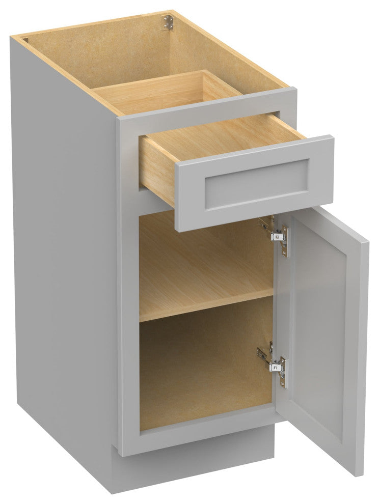 Vanity Art Vanity Cabinet, 15", Gray