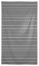 Alternating Black Stripes 58 x 102 Outdoor Tablecloth