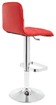 Modern Contemporary Dining Kitchen Bar Stool Red