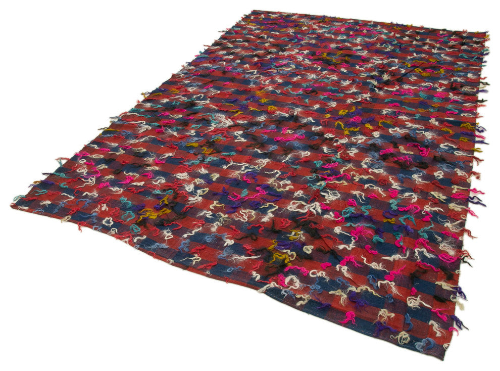 Rug N Carpet - Hand-knotted Turkish 6' 2'' x 9' 8'' One-of-a-Kind Kilim Rug