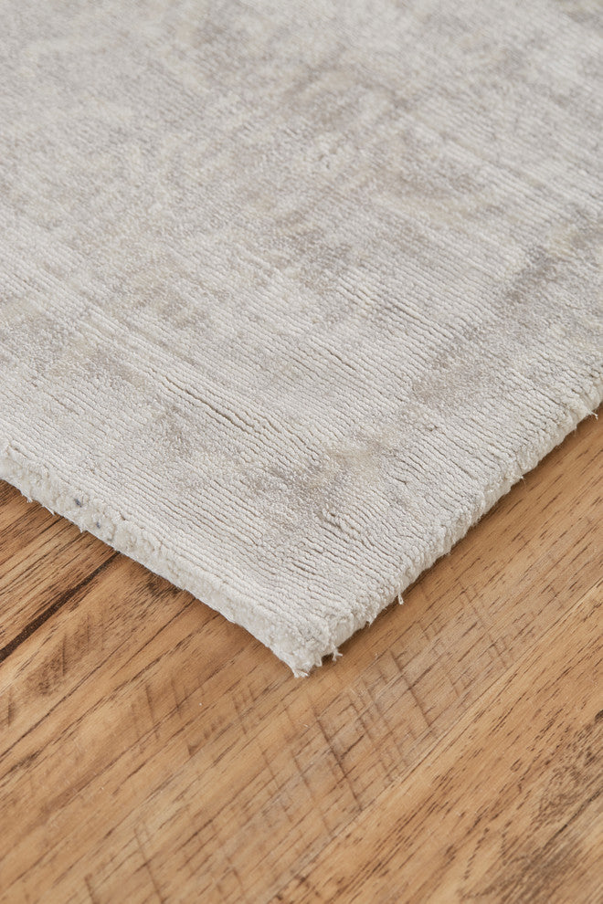 Weave & Wander Jasmel Rug, Silver, 5'x8'