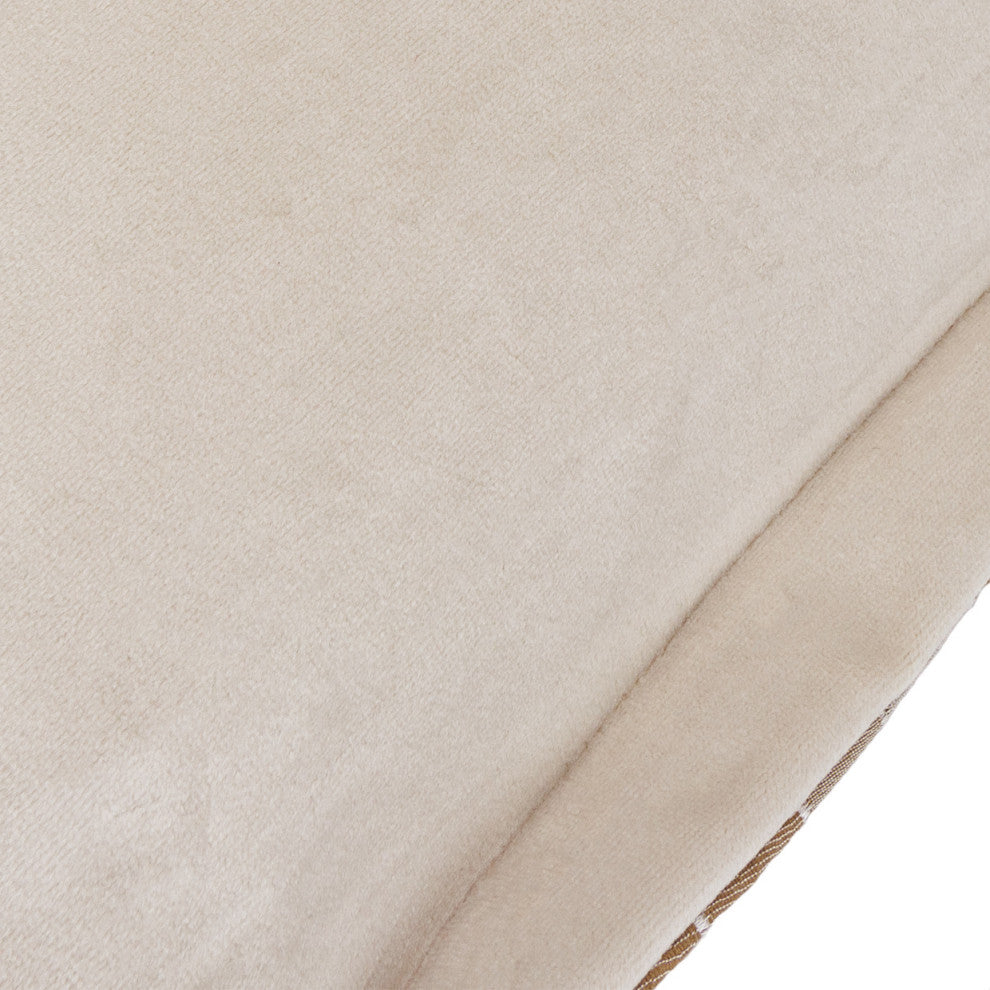 GLAMtastic Infinity 22" Flange Pillow, Set of 2, Gold